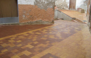 Pavimentación de calles en Casco Histórico