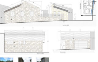 Vivienda Unifamiliar entremedianeras – en construcción